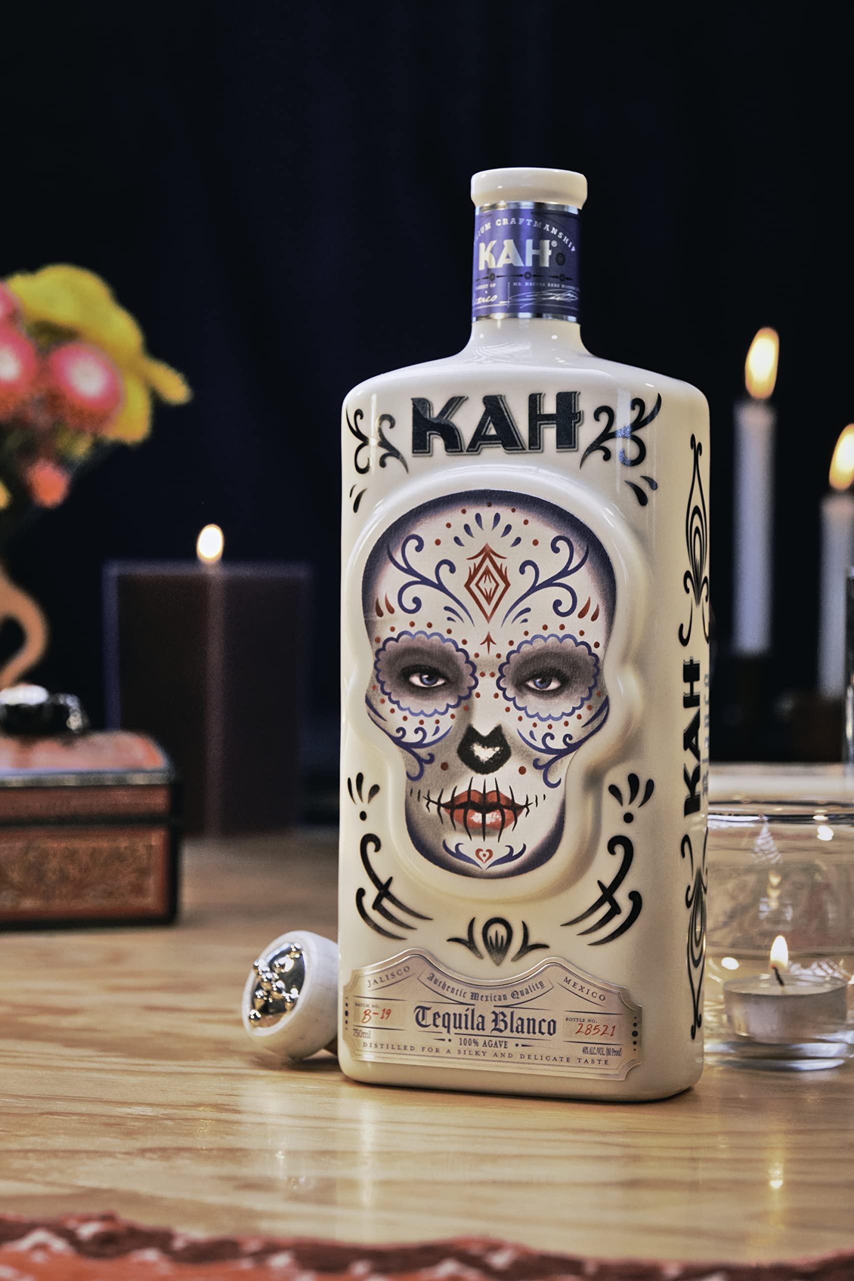 Kah Tequila Blanco 40% Vol. 0,7l