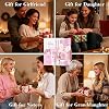 Skin Care for Teenage Girls, Sakura Facial Skin Care Sets & Kits, Complete Gifts for Women with Cleanser, Serum, Sleeping Mask, Mud Mask, Eye Mask, Face Cream, Brush, Headband, Hair Clip&Tie, 19PCS