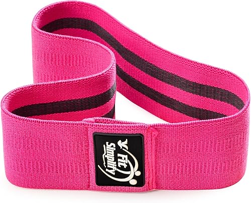 Miniatura 2 de Fit Simplify Bandas de cadera de resistencia de tela antideslizante, juego de 3