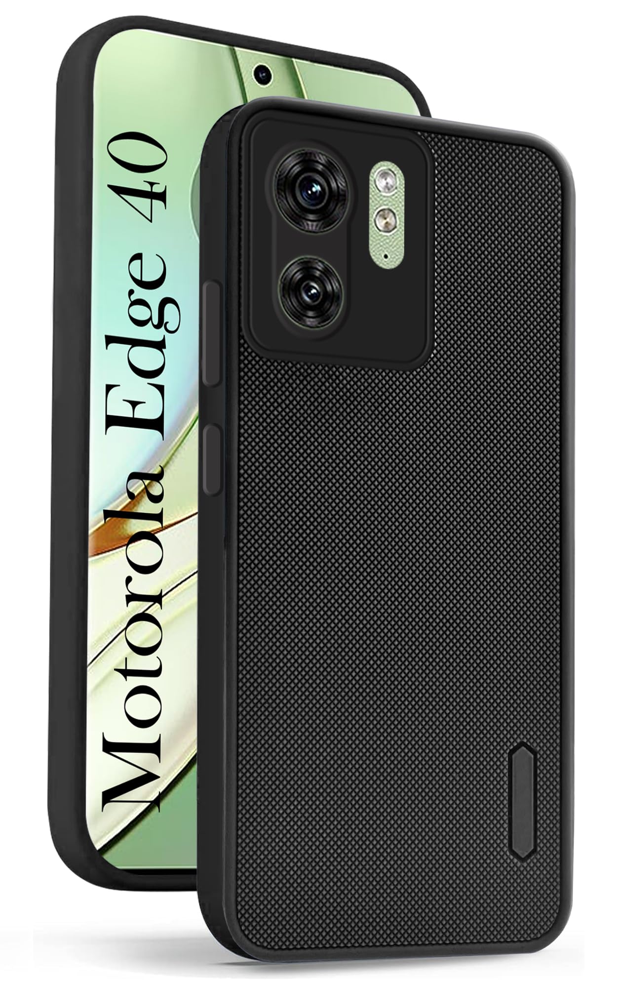 Jkobi Back Cover Case for Motorola Moto Edge 40 (Textured Grip Design | Camera Protection | Slim and Light Weight | Soft Touch and Feel | Black) (B0D17SQPPF) Amazon Price History, Amazon Price Tracker