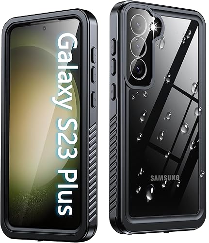 Vista 14 de Oterkin Funda impermeable para Samsung Galaxy S21 con protector de pantalla integrado, a prueba de polvo, a prueba de golpes, 360, carcasa Negro