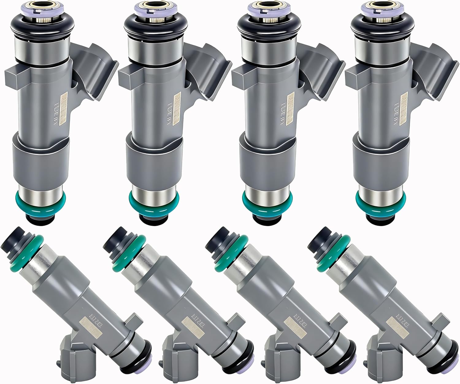 8PCS 12 Holes Disc Fuel Injectors Replacement For Nissan Titan Armada 2004-2008 V8 16600-ZH00A,16600-ZH000,16600ZH000,FJ752,16600ZH00A