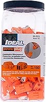 Vista 8 de Ideal Electrical 30-352J - Enchufe de alimentación de desconexión para luminarias, 2 cables, naranja, (paquete de 150)