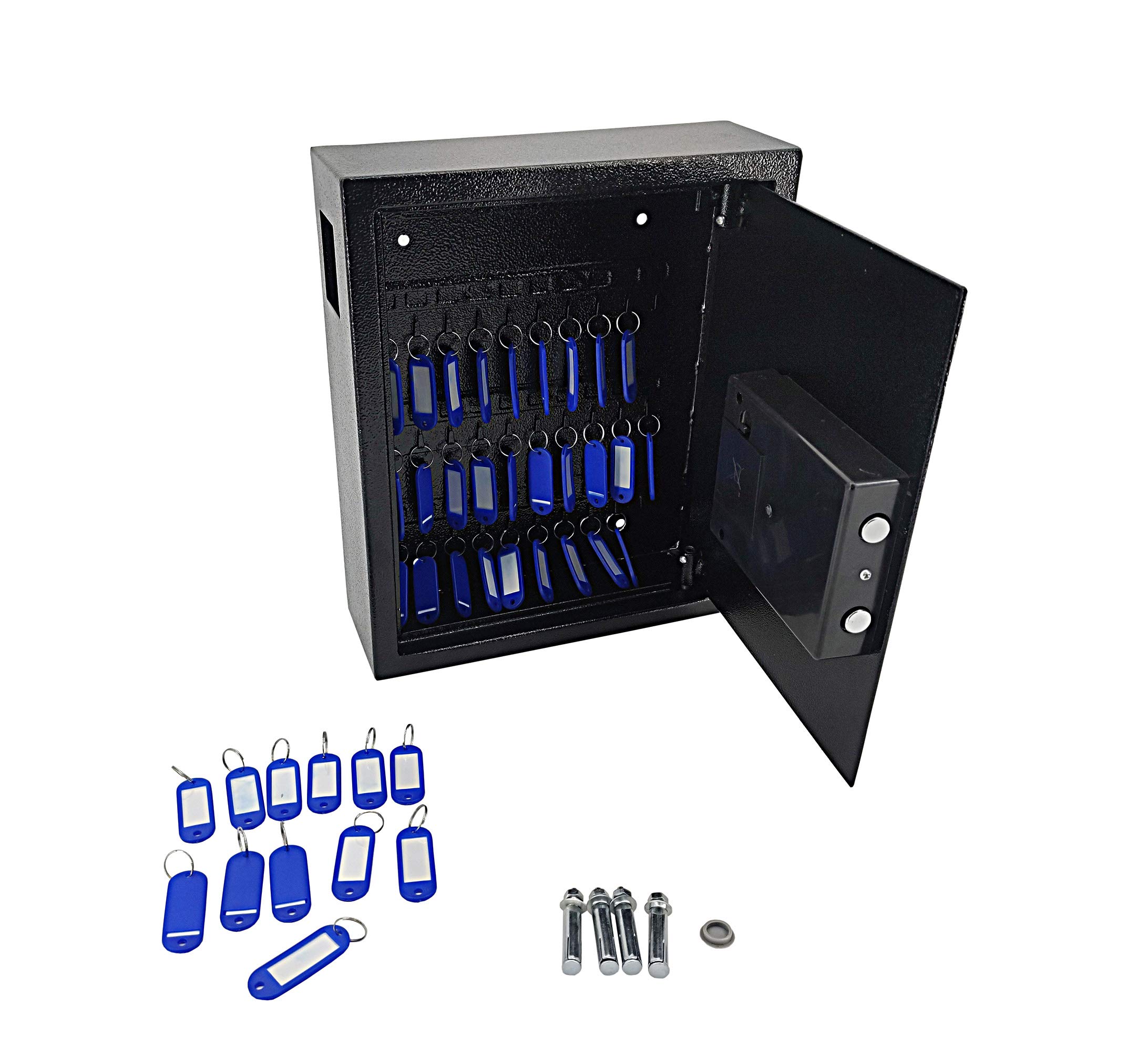 Amazon.com: FixtureDisplays 40-Key Cabinet Digital Key Safe