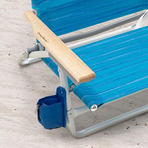 Miniatura 5 de Tommy Bahama 5-Position Classic Lay Flat Folding Beach Chair