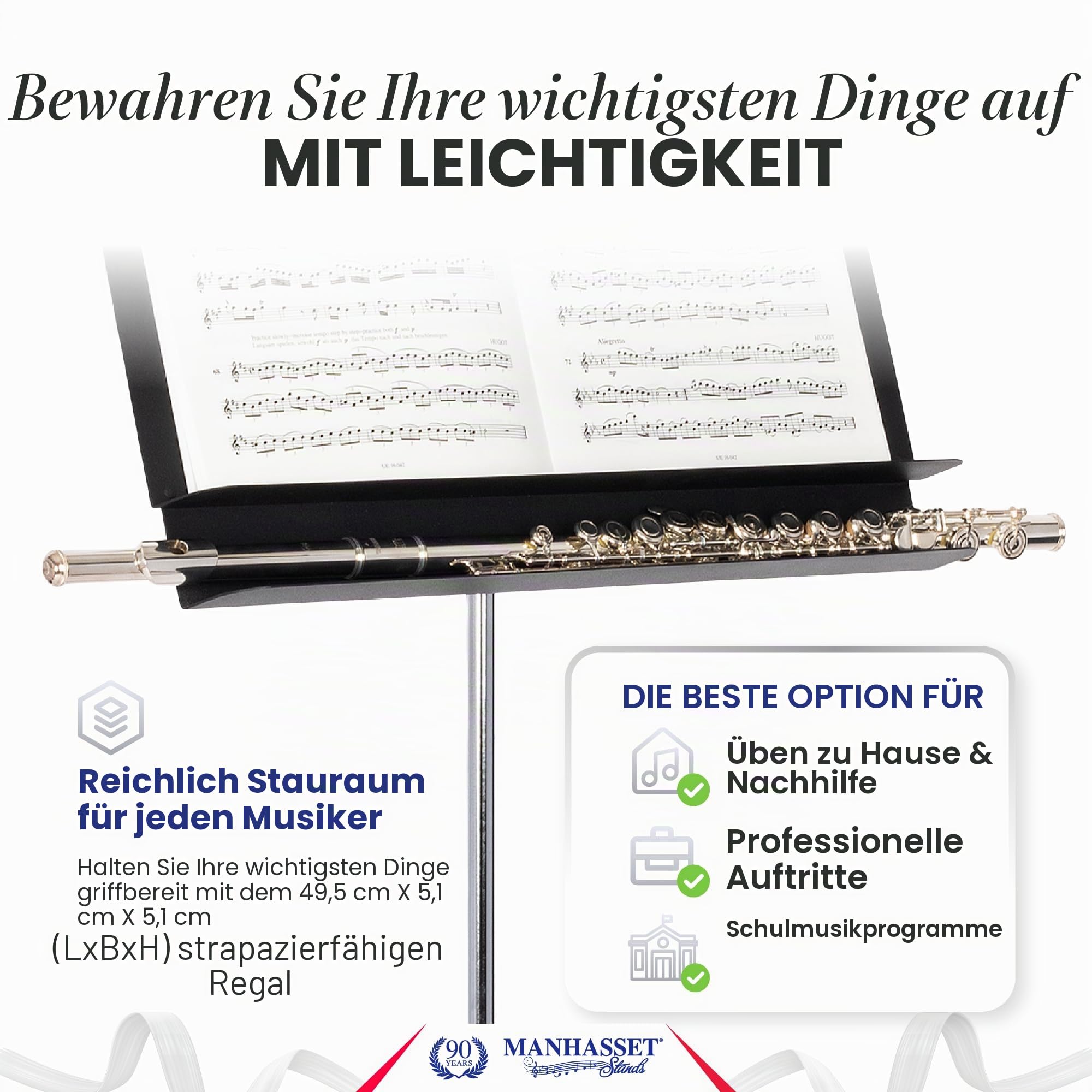 Manhasset 50 Orchester-Notenständer (5001-MNH-U)
