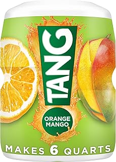 Orange Mango Artificially Flavored Powdered Soft Drink Mix, 19.7 oz Canister