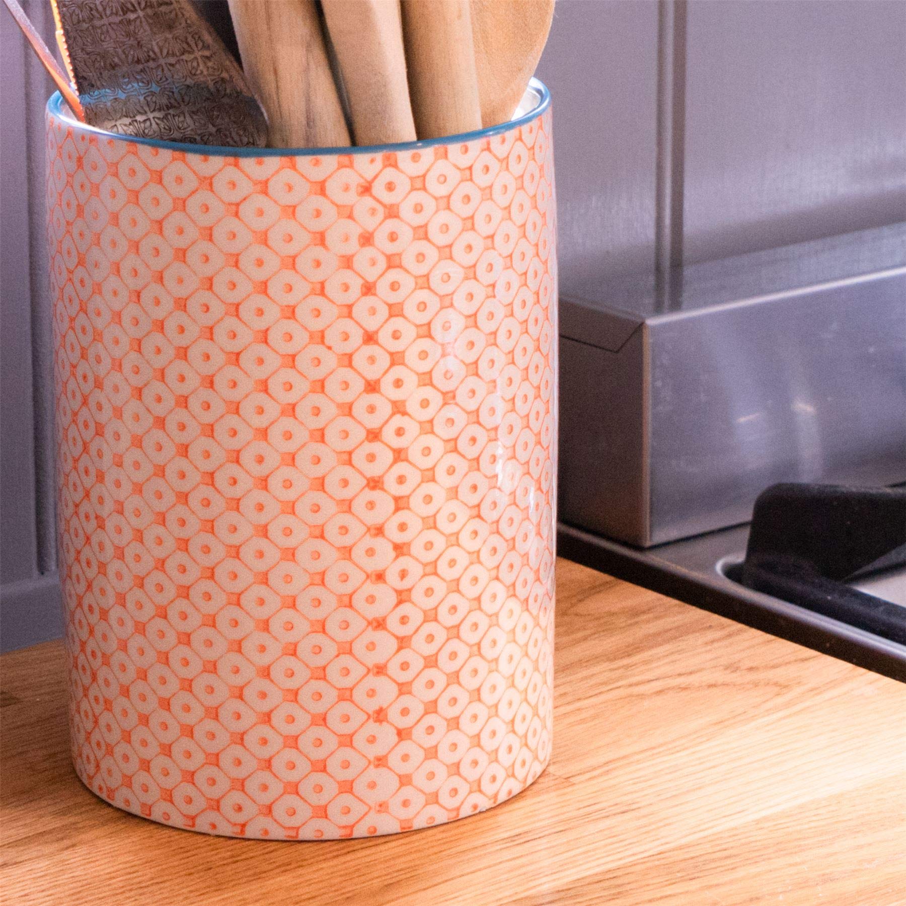 Nicola Spring Patterned Kitchen Canisters Litre Colours
