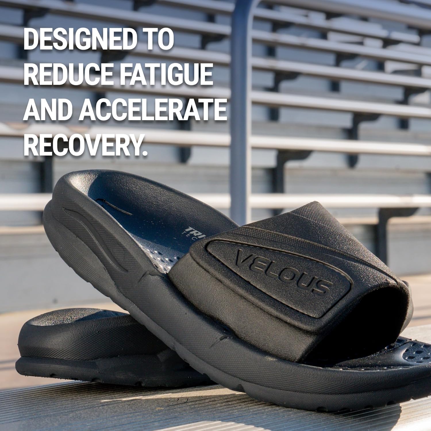 VELOUS - Active Adjustable Slide Recovery Sandal, Unisex
