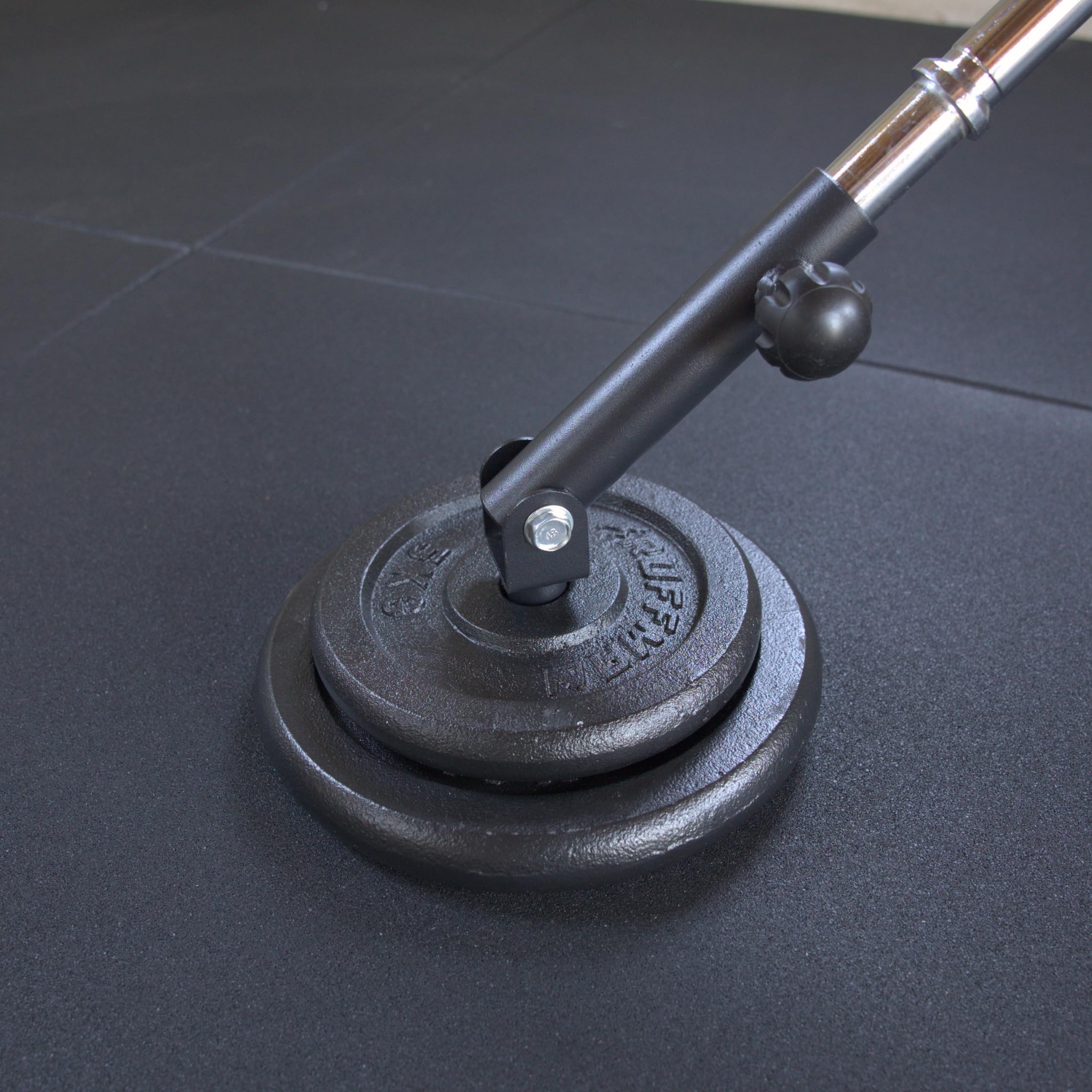 Landmine Support pour haltères longs 30 mm - Barre d'aviron d'haltères de fitness - Barre d'haltère T bar row - Appareil d'entraînement squat et dorsal