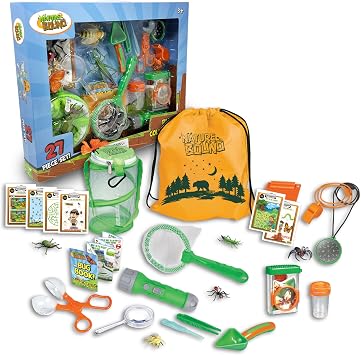 Nature Bound Ultimate Bug Hunter Kit 27-Piece Insect Collecting Set for Kids Outdoor Adventure, Catching & Learning Toy