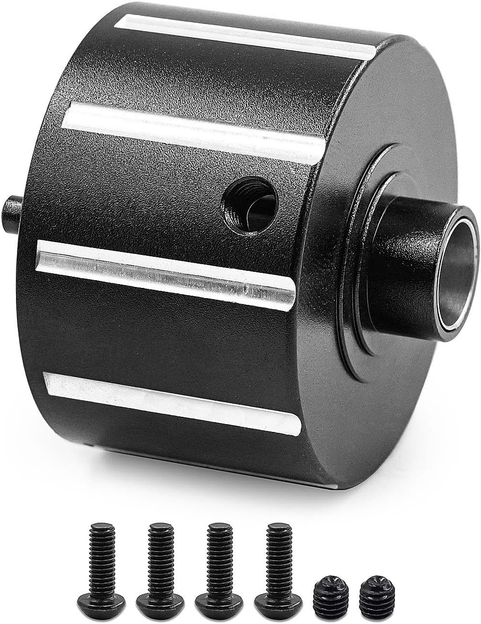 High Strength Car Differential Cover Aluminum Construction Seamless Installation Enhances Acceleration for 1/5 Scale Vehicle Fit Aluminum Differential Housing