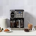 Cuisinart Coffee Maker, 12-Cup Glass Carafe, Automatic Hot & Iced Coffee Maker, Single Server Brewer, Stainless Steel (SS-16C)