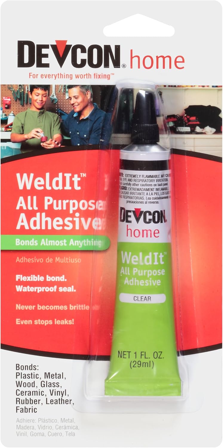 Devcon (18245-12PK) Weld-It Cement - 1 oz. (Pack of 12)