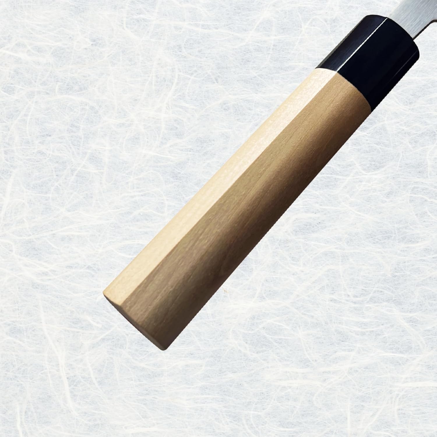 MASAMOTO MV Santoku Knife 7" (180mm) Made in Japan - Japanese All Purpose Kitchen Knife - Japanese Stainless Steel Blade & Wa Wood Handle