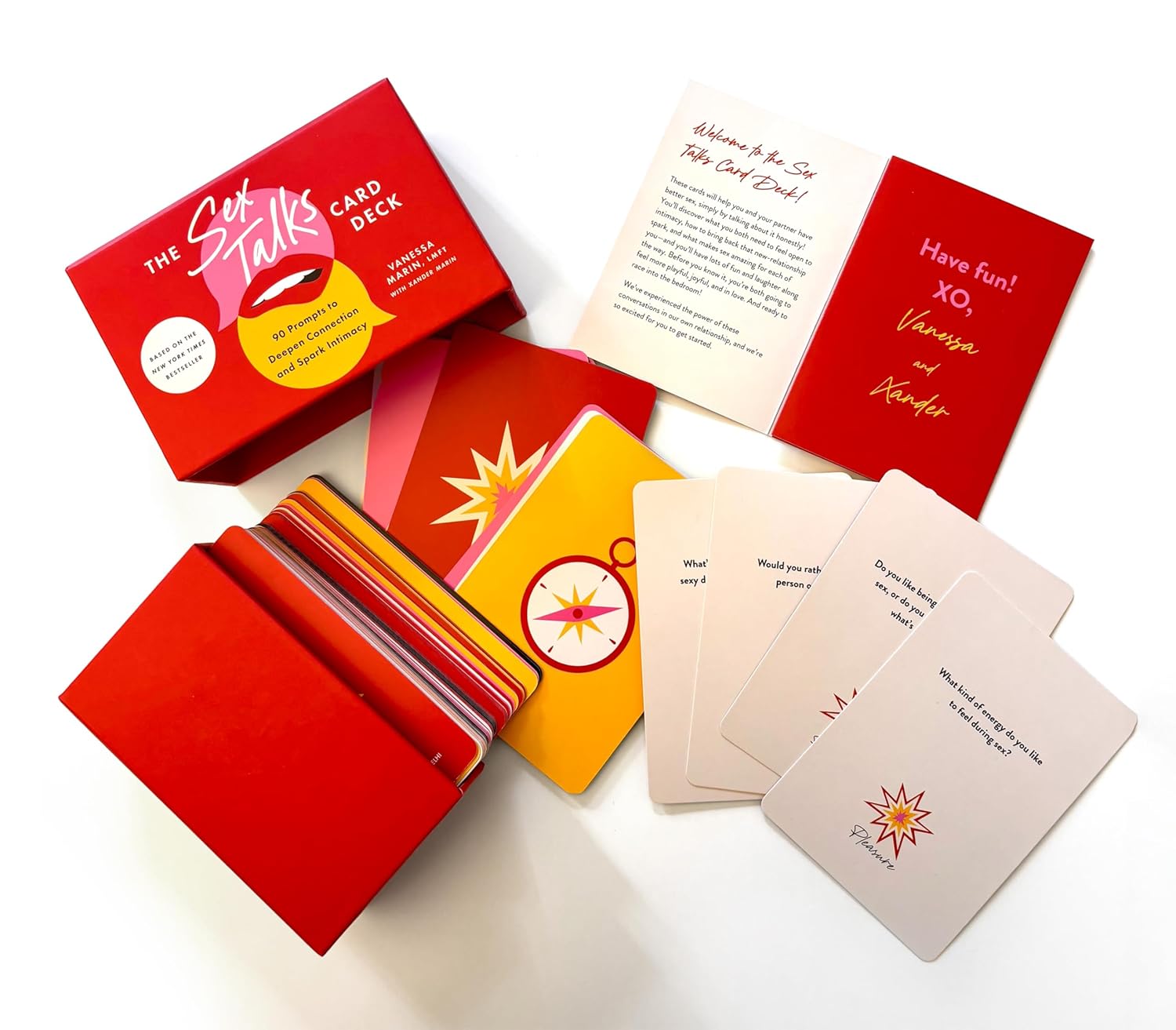 The Sex Talks Card Deck and Guidebook: 90 Prompts to Deepen Connection and Spark Intimacy - Image 6