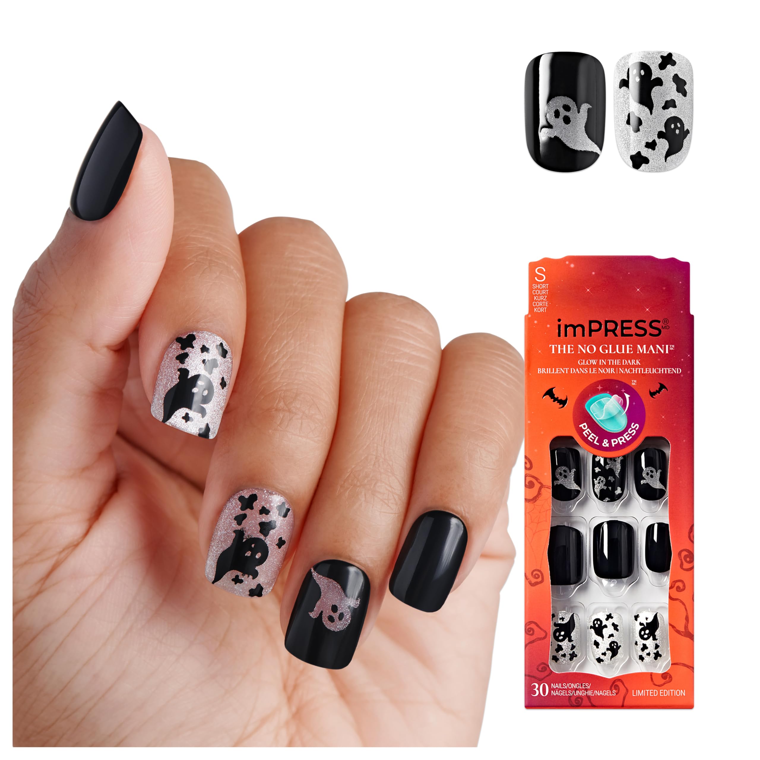 KISS imPRESS Halloween Press On Nails