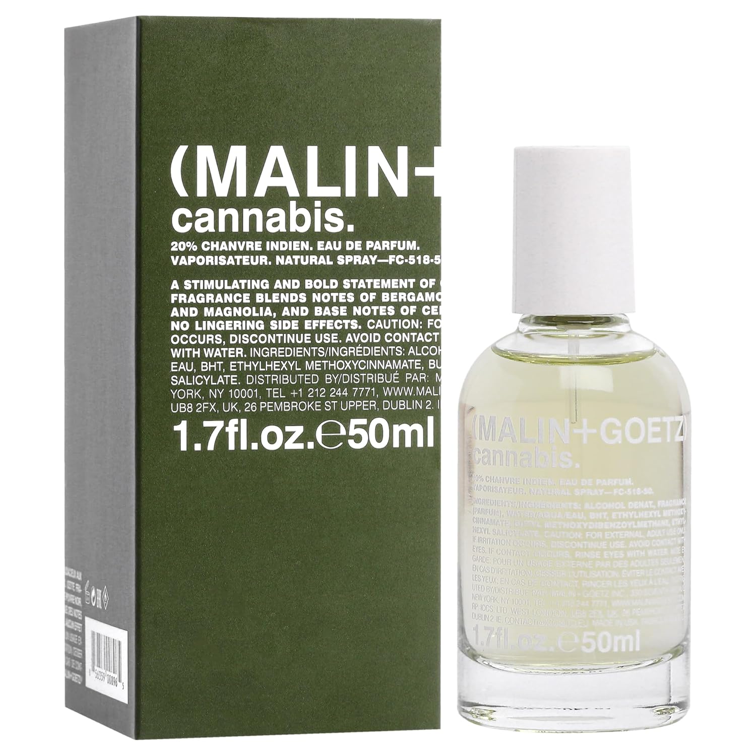 MALIN+GOETZ Eau de Parfum Luxury Fragrance Collection | Dark Rum, Cannabis, Leather, Strawberry, Bergamot & Vetiver | Unisex Scents Scents | Vegan & Cruelty-Free | 1.7 Fl Oz & Discovery Kit - Image 3