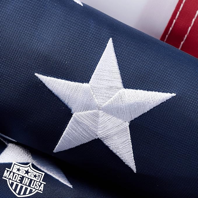 ROTERDON American Flag 3x5 FT Outdoor Made in USA, USA