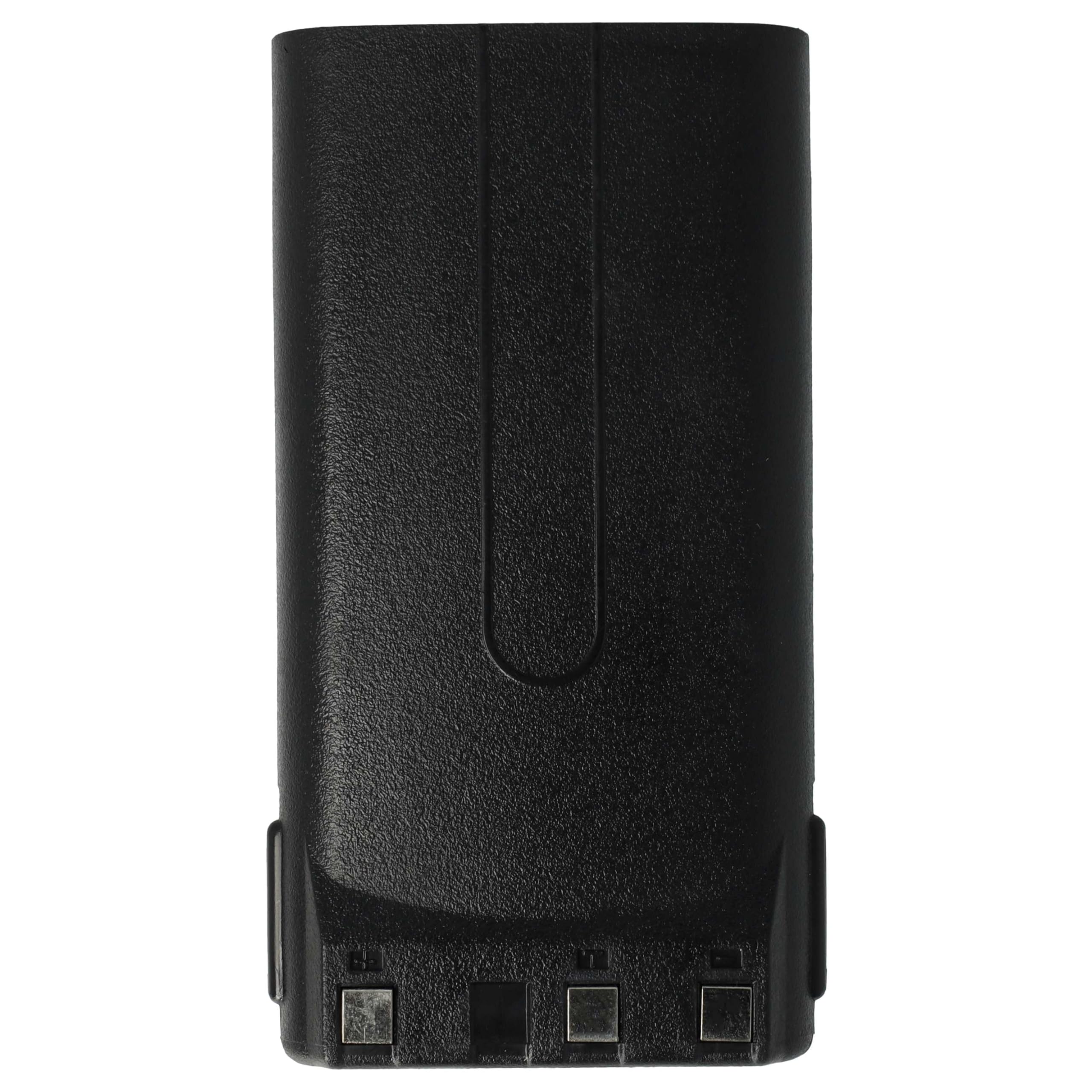 vhbw Accuvervanging voor Kenwood KNB-14, KNB-14A, KNB-14N, KNB-15, KNB-15A, KNB-15H, KNB-20 voor radio, walkietalkie (1800mAh, 7,4V, Li-Ion