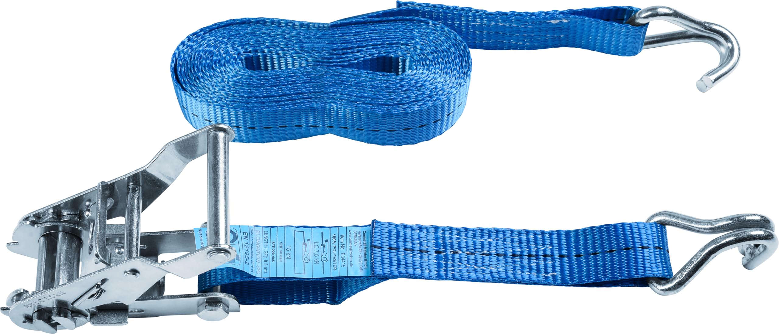 CONNEX B34415 5m x 25 mm 1500Kg Lashing Strap