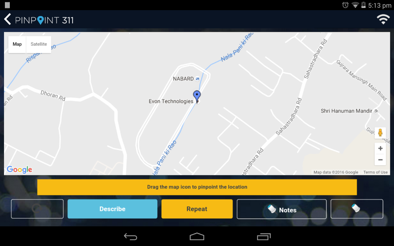 Pinpoint 311 Tablet - App on Amazon Appstore