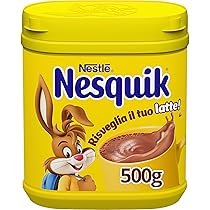 NESQUIK Preparato per Bevanda con Cacao Solubile, Barattolo 500g