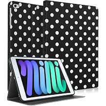 Wazzasoft for iPad mini 5th 2019/Mini 4th 2016 Case,Polka Dots