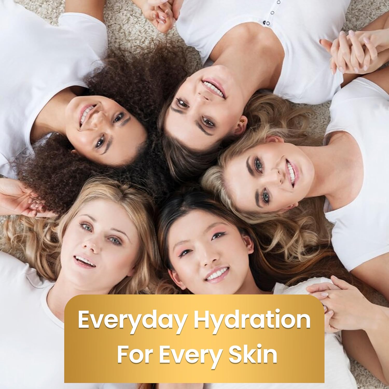 Golden Glow Hydrating Fresh Scented Witch Hazel Hyaluronic Acid Toner