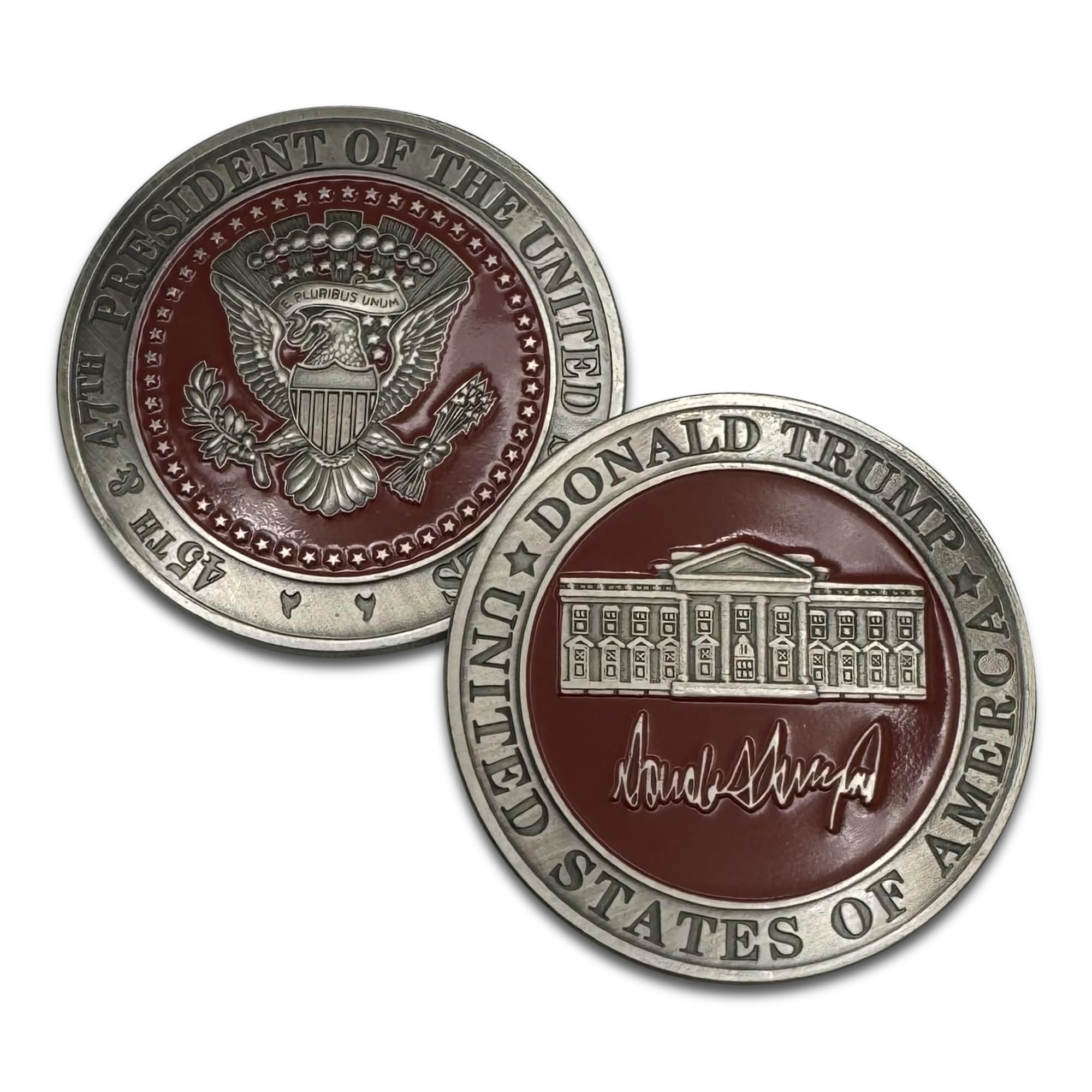【値下げ】 チャレンジコイン Amazon.com: Aizics Mint Donald Trump 2025 45 47 Presidential