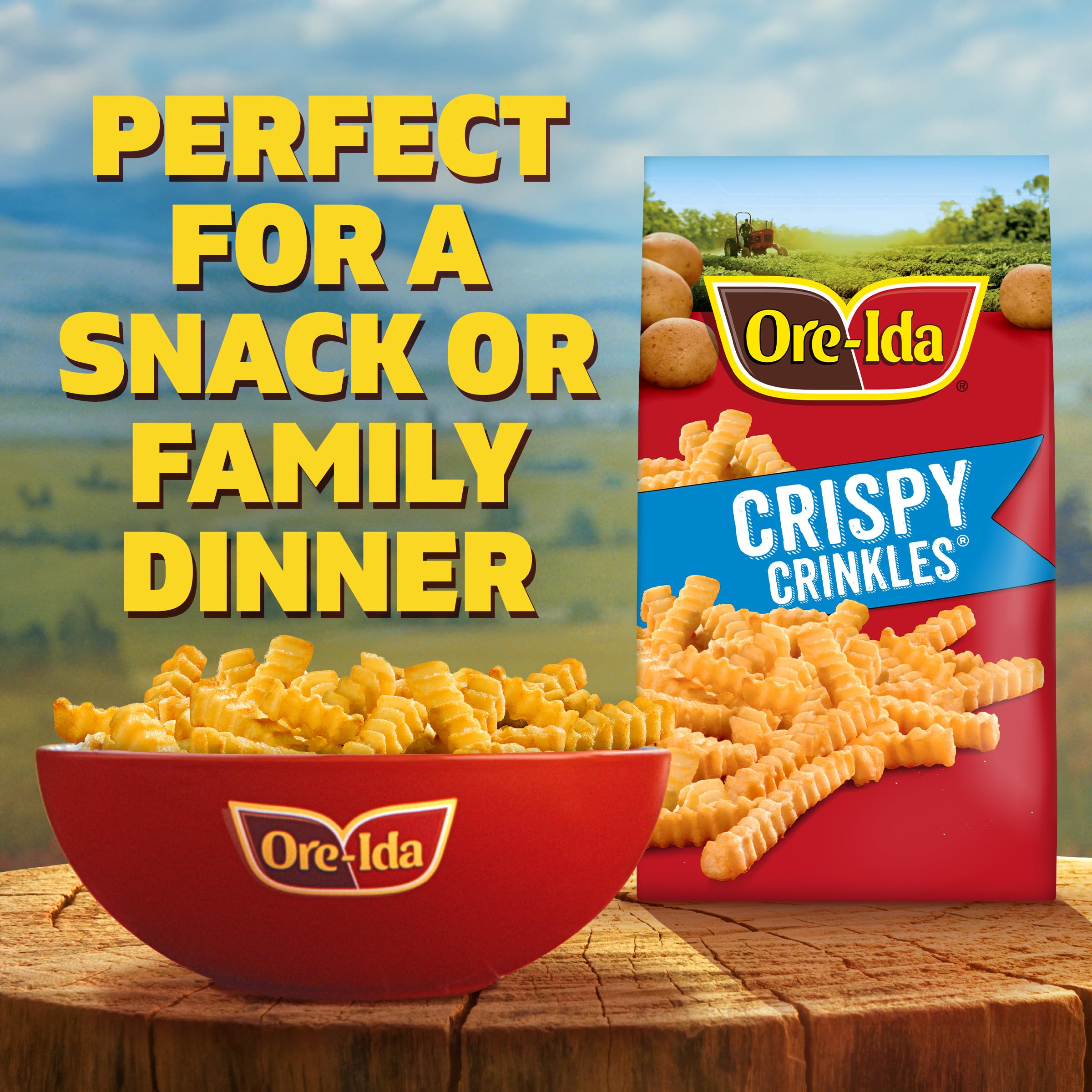 Ore-Ida Crispy Crinkles French Fried Potatoes 32 oz Bag — view 5