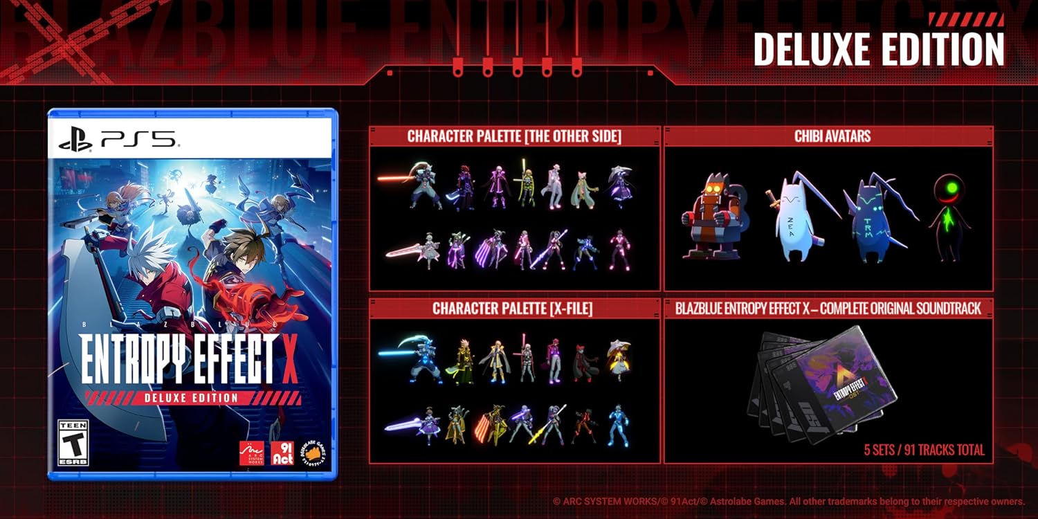 BlazBlue Entropy Effect X Deluxe Edition - PlayStation 5