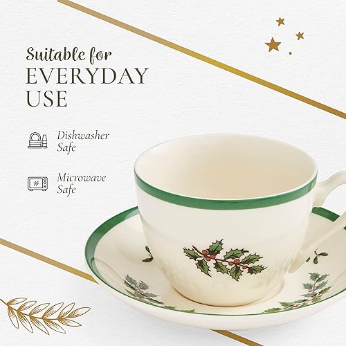 Miniatura 6 de Spode árbol de Navidadtaza y platillo by Spode