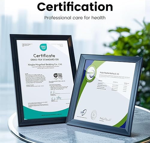 Miniatura 9 de OasisSpace Almohadas de elevación de doble pierna para después de cirugía o descanso, almohada de espuma viscoelástica de una sola pierna con funda