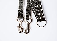 Vista 1 de Cajun Tie Downs Reflectante – Correa doble para perro – Sin enredos – Ajustable – 13-24 pulgadas – Fabricado en Estados Unidos