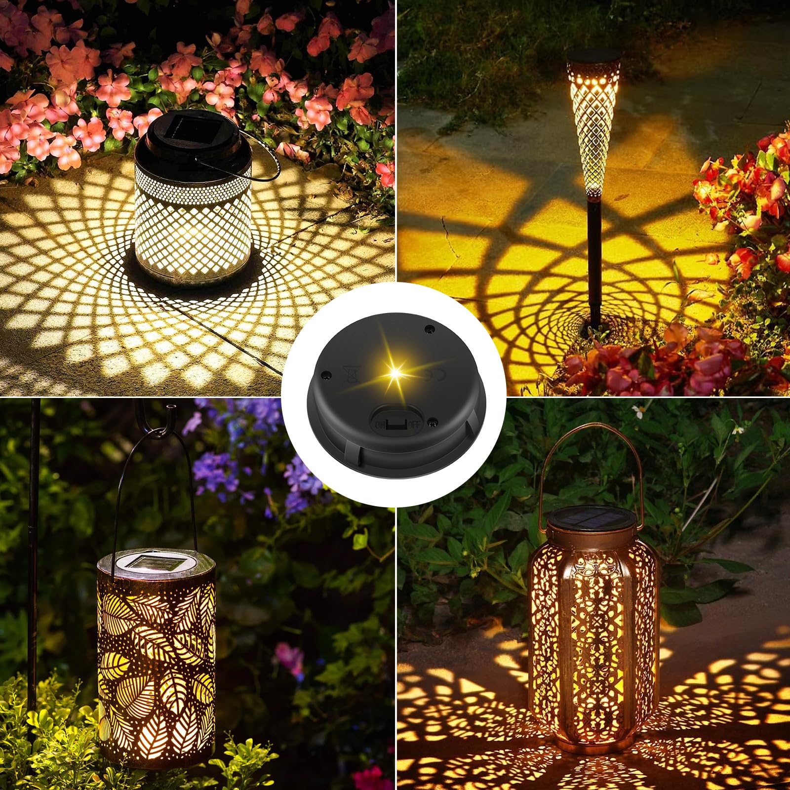 Lot De 12 Lampes Solaires étanches Pour Terrasse, Escaliers, Clture