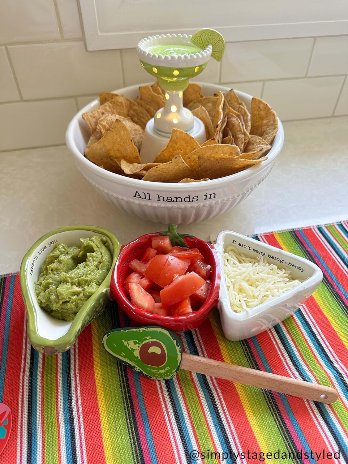 Mud Pie Serving Bowl; 4 1/2" x 11" dia