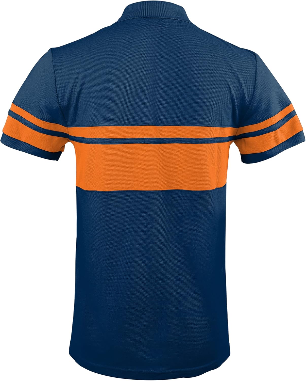 FOCO NFL Football Team Color Chest Stripe Men's Polo Shirt