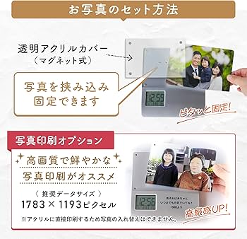 Amazon.co.jp: 【名入れ・メッセージ無料】録音機能付き フォト