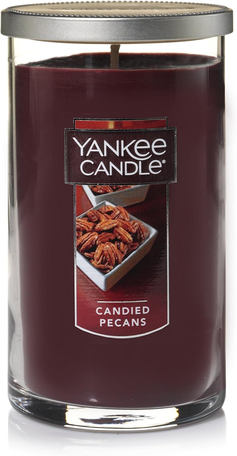 Yankee Candle Candied Pecans Scented, Classic 12oz Medium