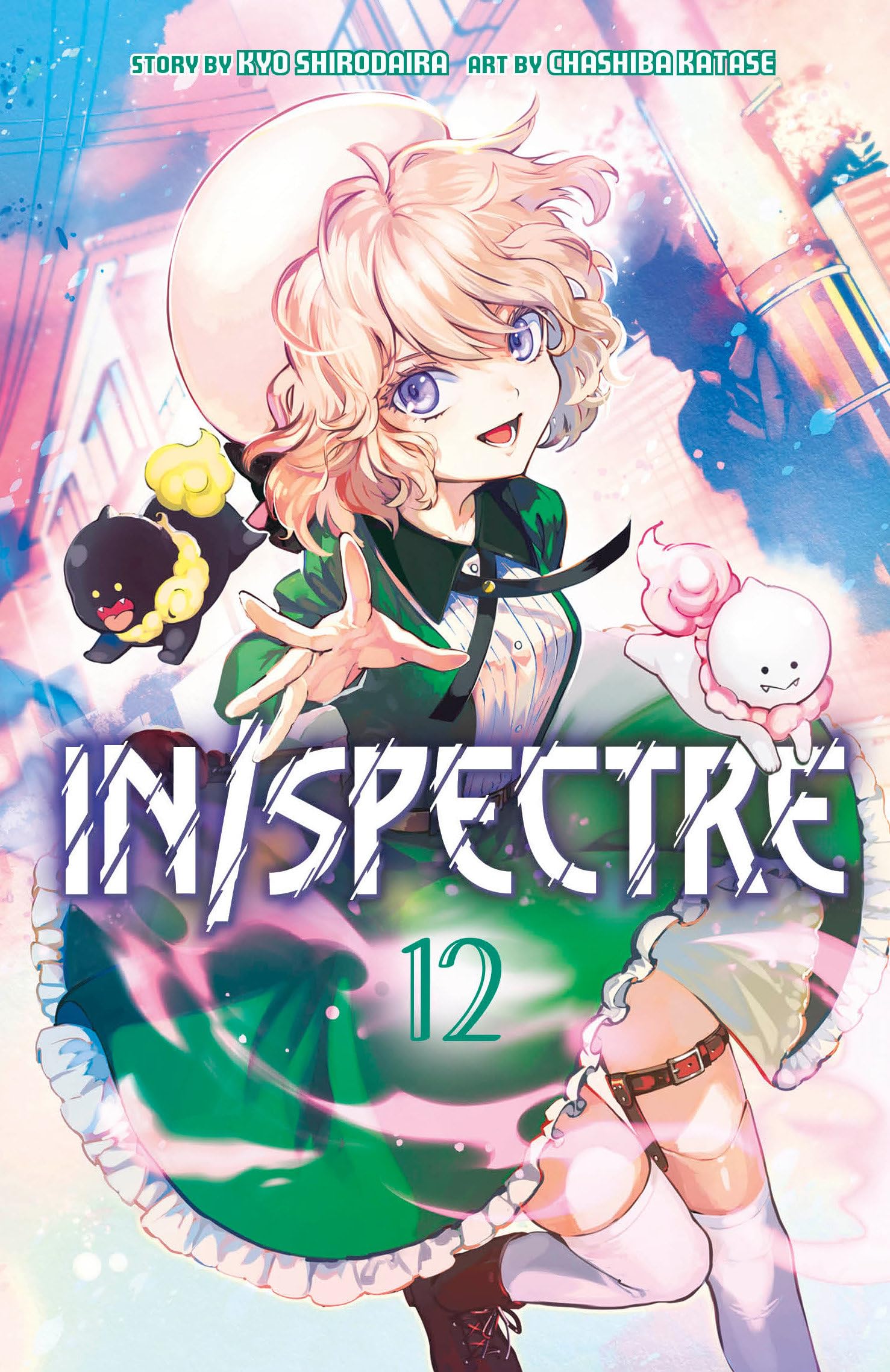 In/spectre Volume 12 by Kyou Shirodaira PAPERBACK 9781632369871
