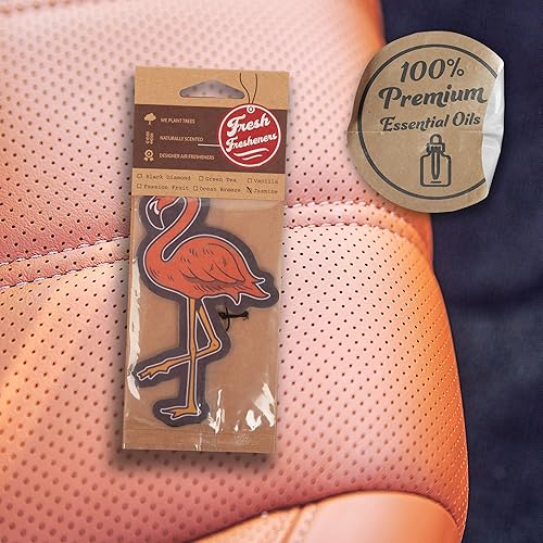 Miniatura 2 de Ambientadores de coche Hawaiian Party perfumados con aceites esenciales, paquete de 5 (aromas mixtos)