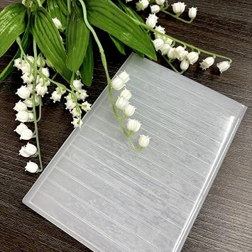 3D Wood Texture Embossing Folder for Card Making,3 d Wood Panel Plastic Texture Embossing Folder Template for DIY Paper Crafts Scrapbooking Polymer Clay Decoration