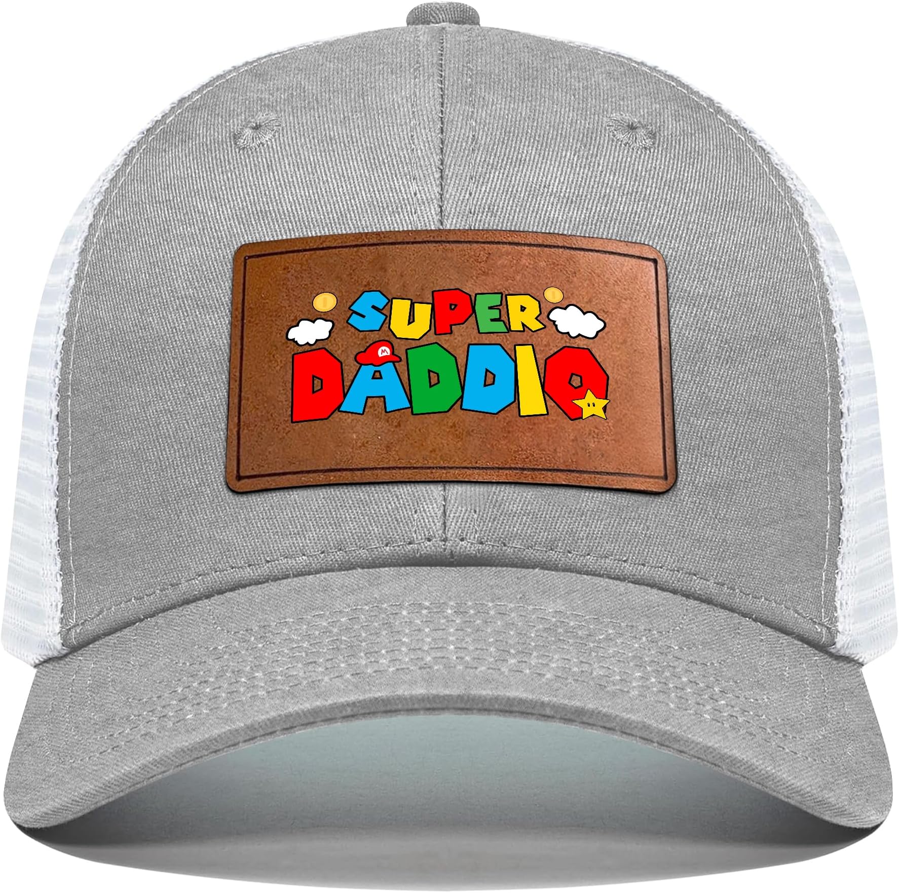 GossbyDad Trucker Hat - Men Gift for Dad from Daughter Son Kid, Christmas, Birthday, Fathers Day - Super Daddio Baseball Cap