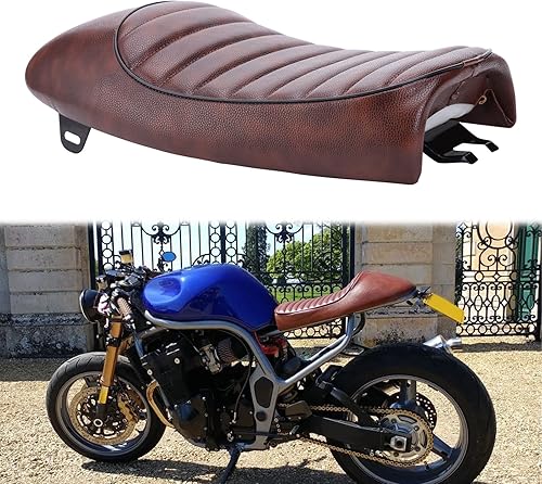 CojĂn universal de asiento plano y joroba para motocicleta Cafe Racer Refit Vintage para KZ400 KZ550 K750 Z650 W650 CB100 CB125 CB175 CB200 CB350 CojĂn universal de asiento plano y joroba para motocicleta Cafe Racer Refit Vintage para KZ400 KZ550 K750 Z650 W650 CB100 CB125 CB175 CB200 CB350