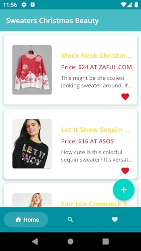 Sweaters Christmas Beauty