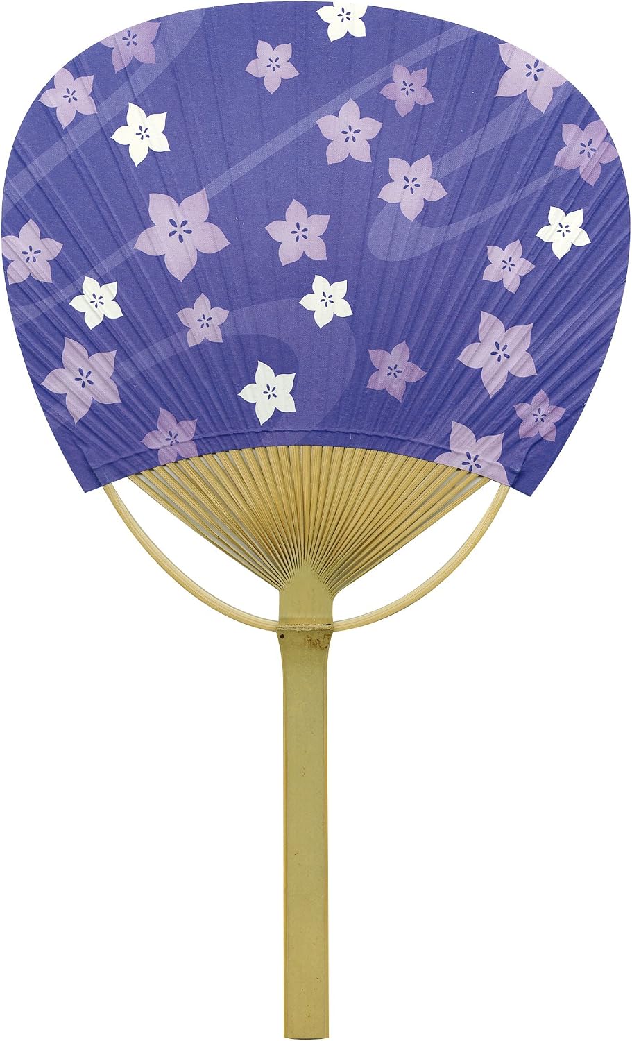 Shikoku Group Fan Kikyo Chirashi Wooden