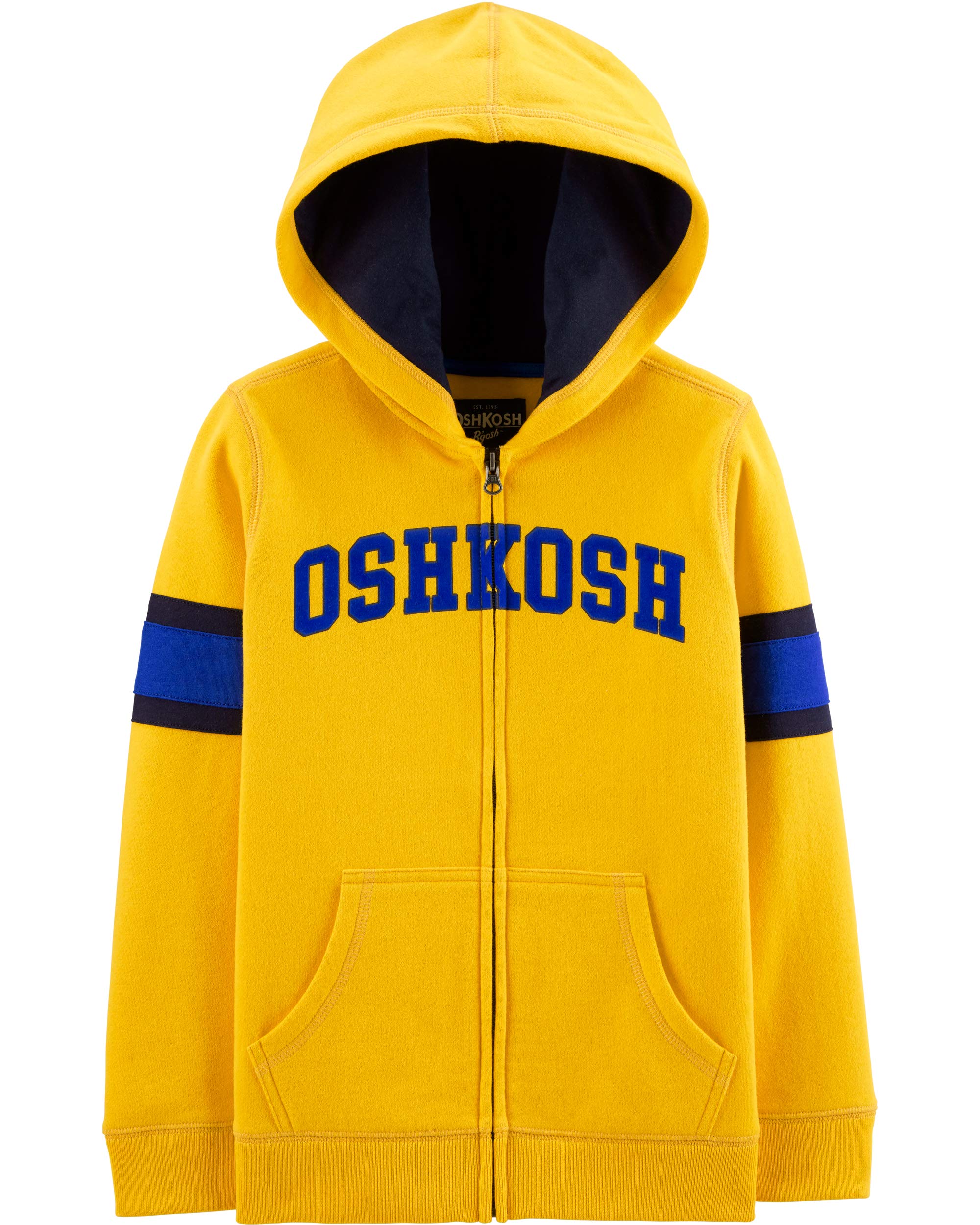 boys Boys' Full Zip Logo Hoodie Hooded Sweatshirt