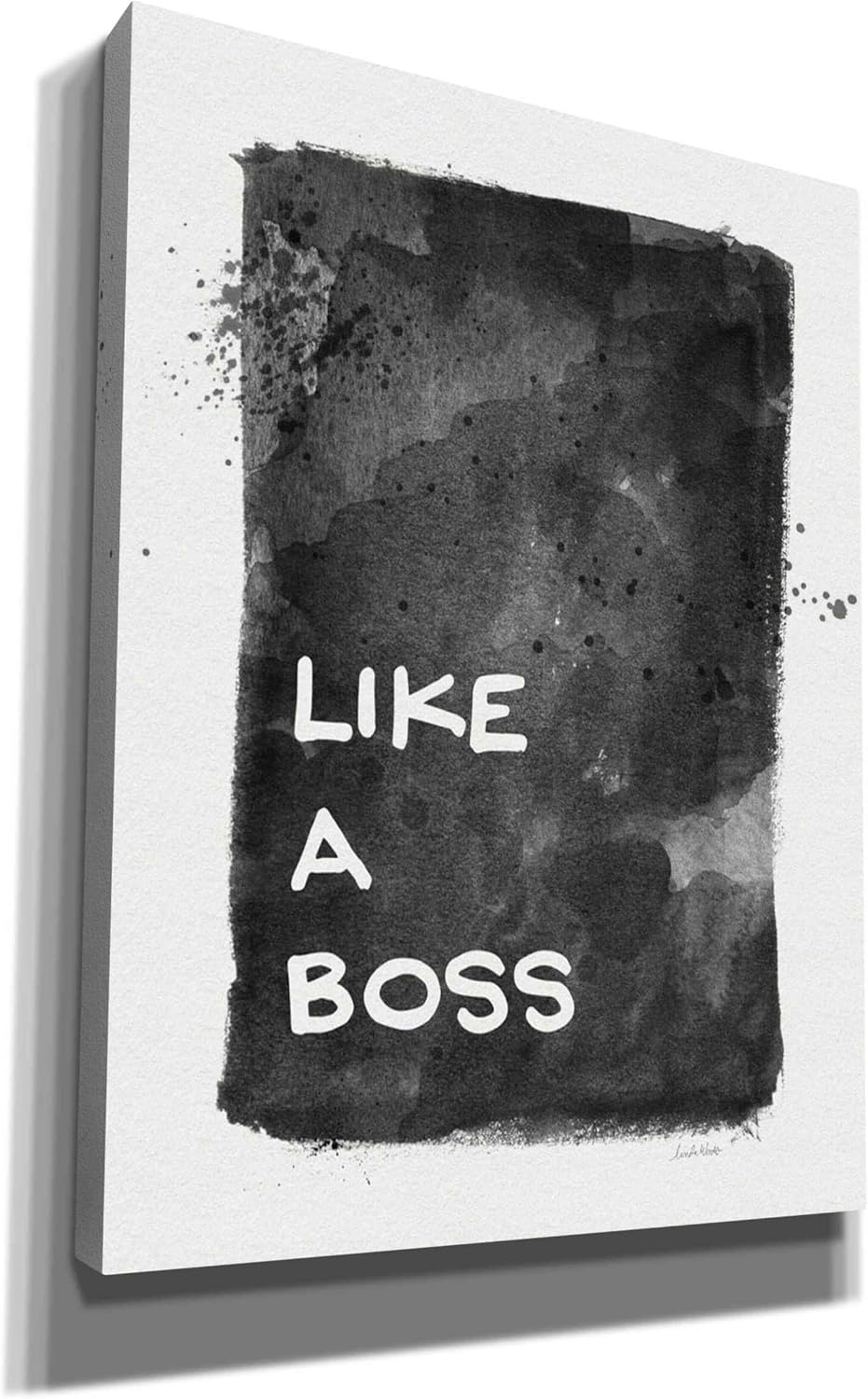 Epic Graffiti 'Like A Boss' by Linda Woods, Canvas Wall Art, 12"x16"