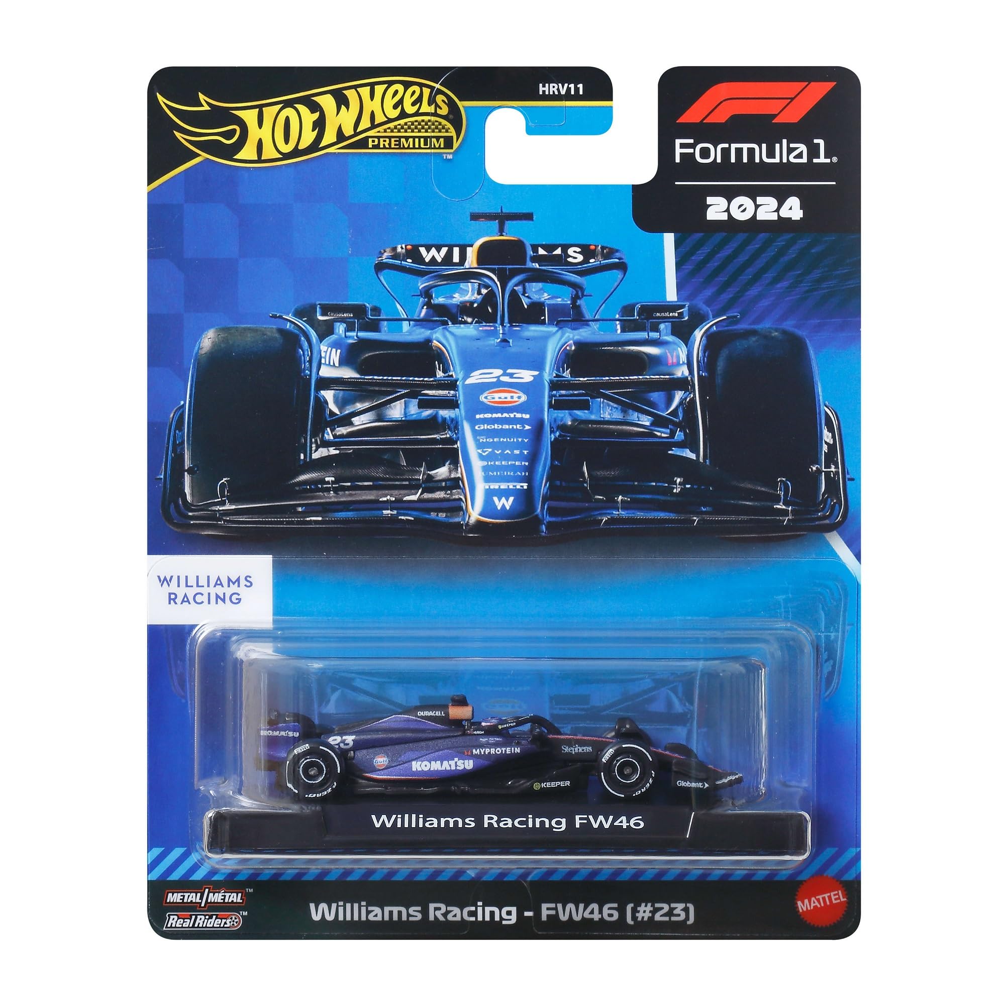 Hot Wheels Premium 2024 Formula 1 Williams Racing - FW46 (#23
